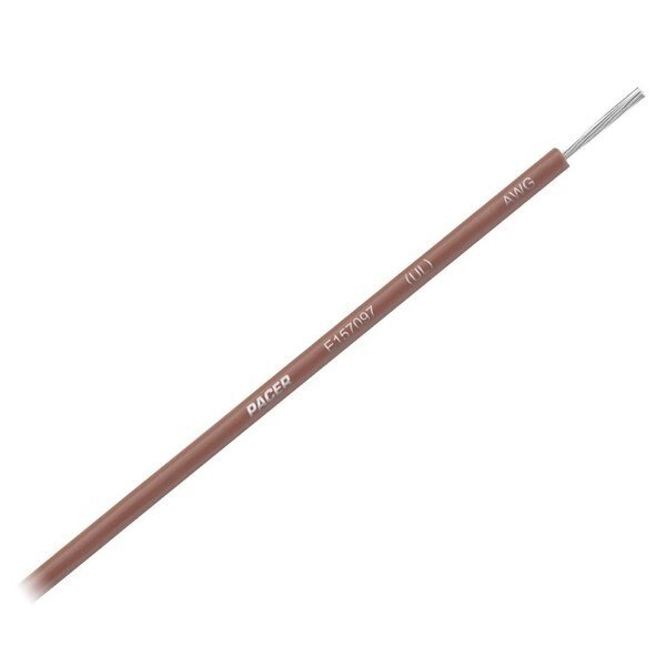 Pacer Brown 16 AWG Primary Wire, 25', Pacer Group, Mfr#: WUL16BR-25